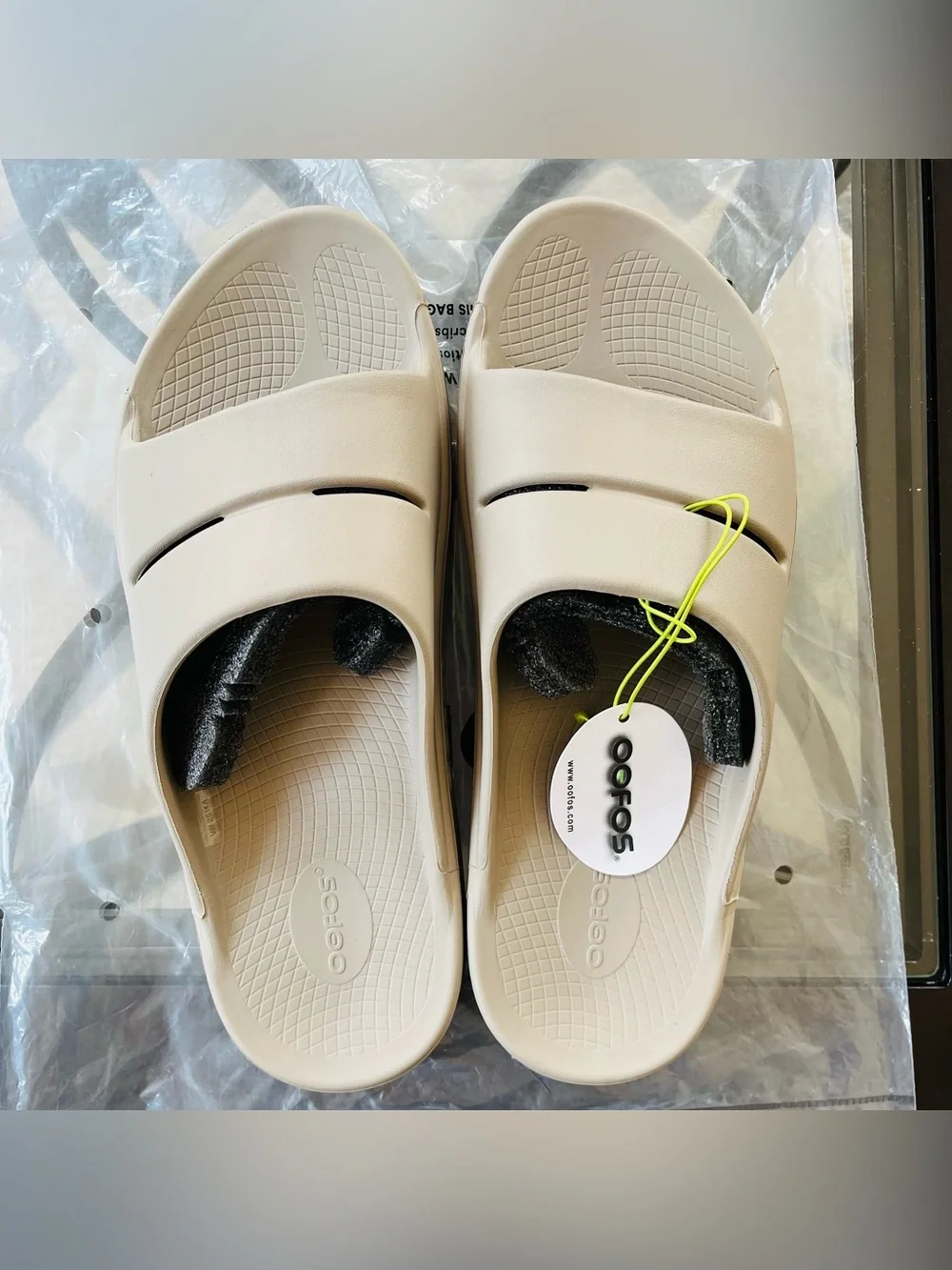 OOFOS OOahh Size Men's 13/ Women's 15 Unisex Slide Sandals - Nomad